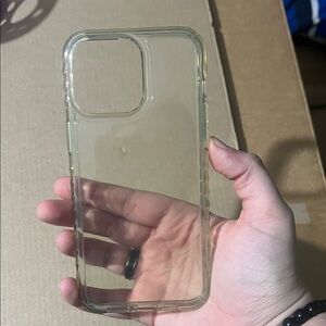 Apple iPhone 15 Pro Max Clear Protective Phone Case